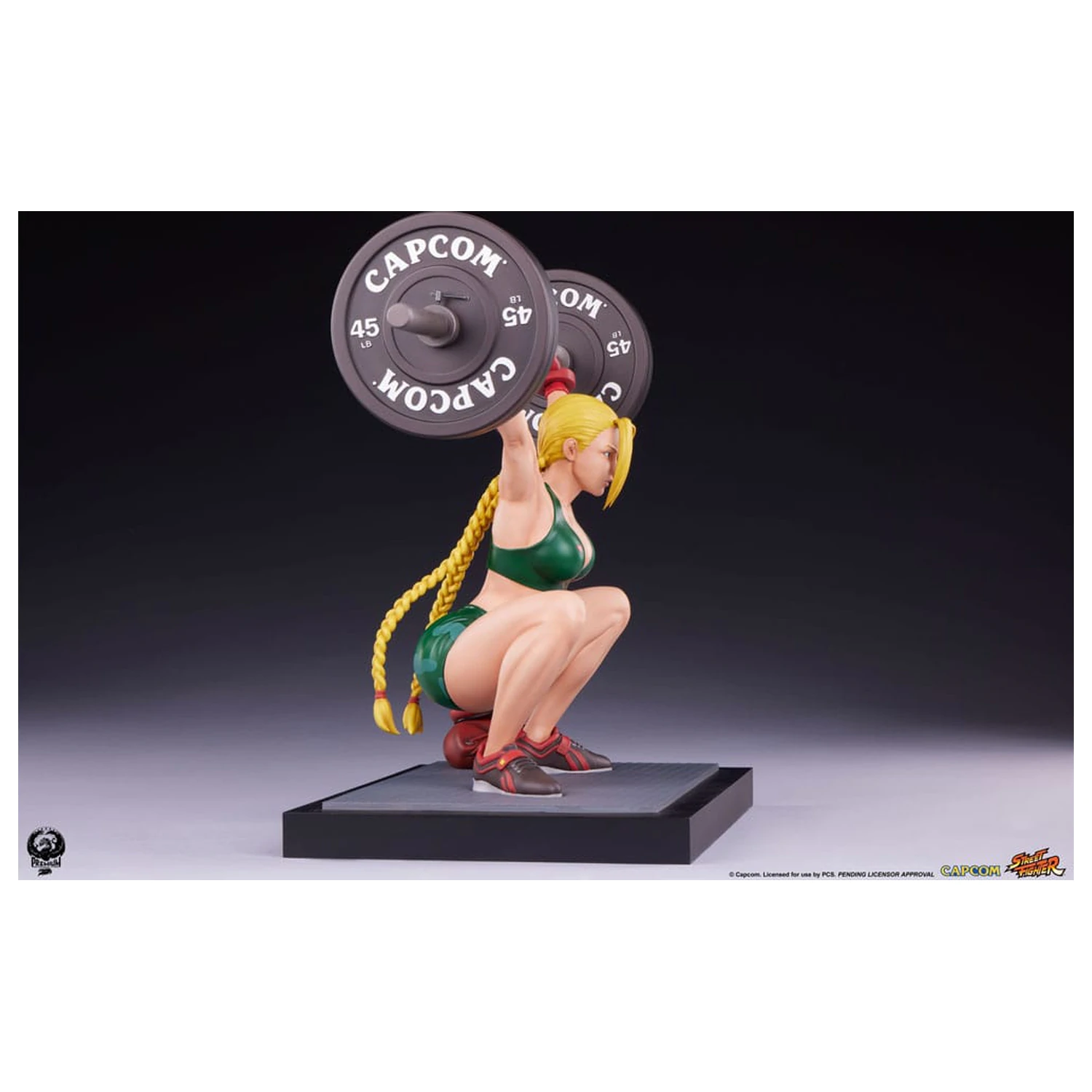 Street Fighter Premier Series Statua 1/4 Cammy: Powerlifting 41 cm zdjęcie produktu