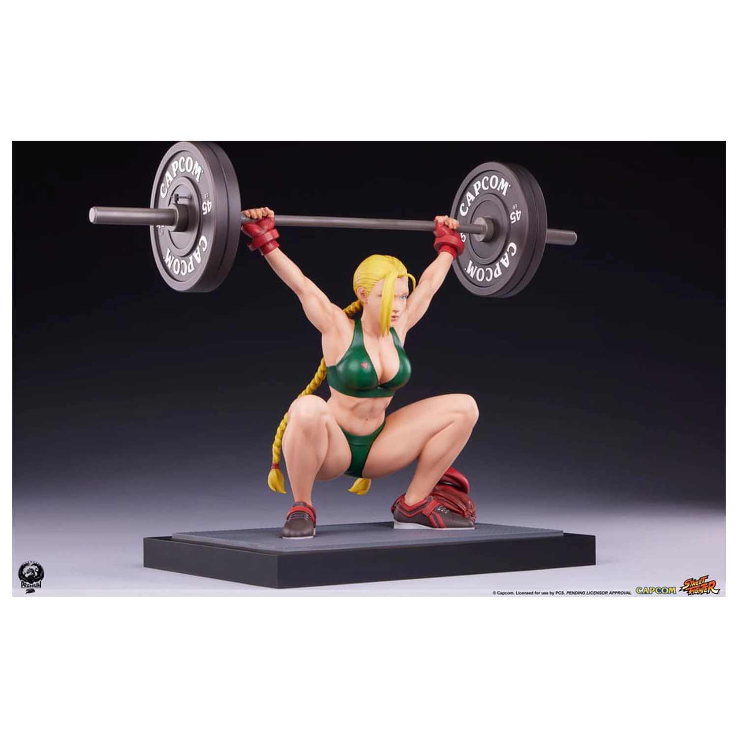 Street Fighter Premier Series Statua 1/4 Cammy: Powerlifting 41 cm zdjęcie produktu