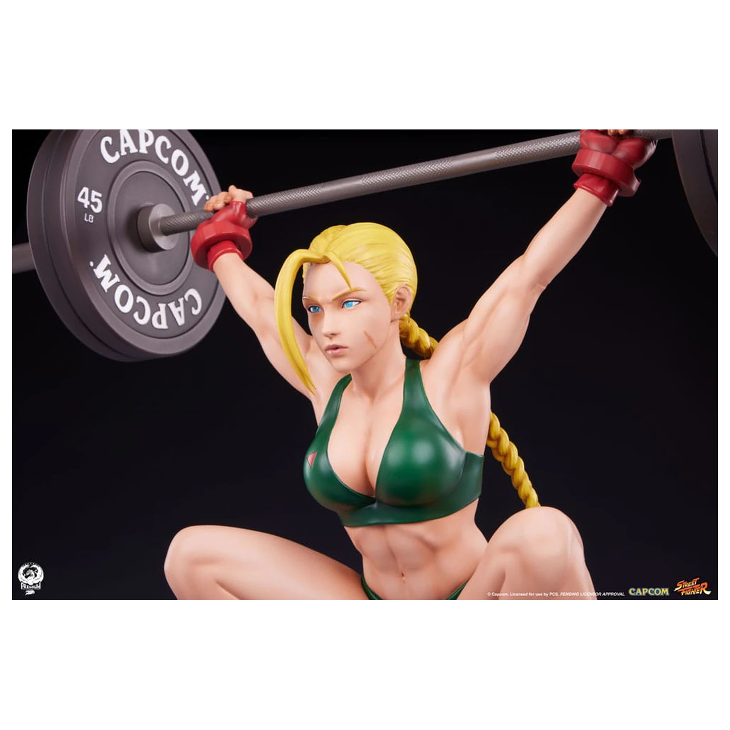 Street Fighter Premier Series Statua 1/4 Cammy: Powerlifting 41 cm zdjęcie produktu