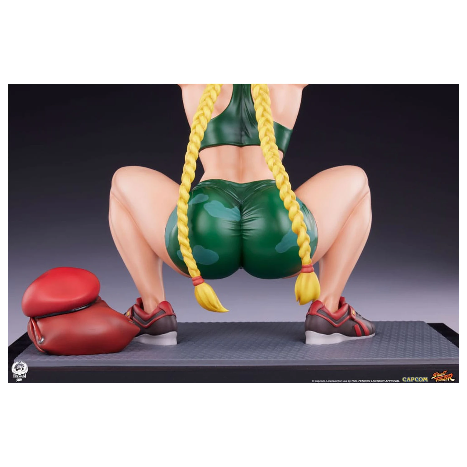 Street Fighter Premier Series Statua 1/4 Cammy: Powerlifting 41 cm zdjęcie produktu