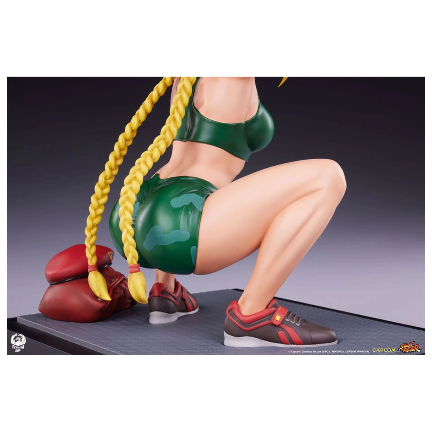 Street Fighter Premier Series Statua 1/4 Cammy: Powerlifting 41 cm zdjęcie produktu