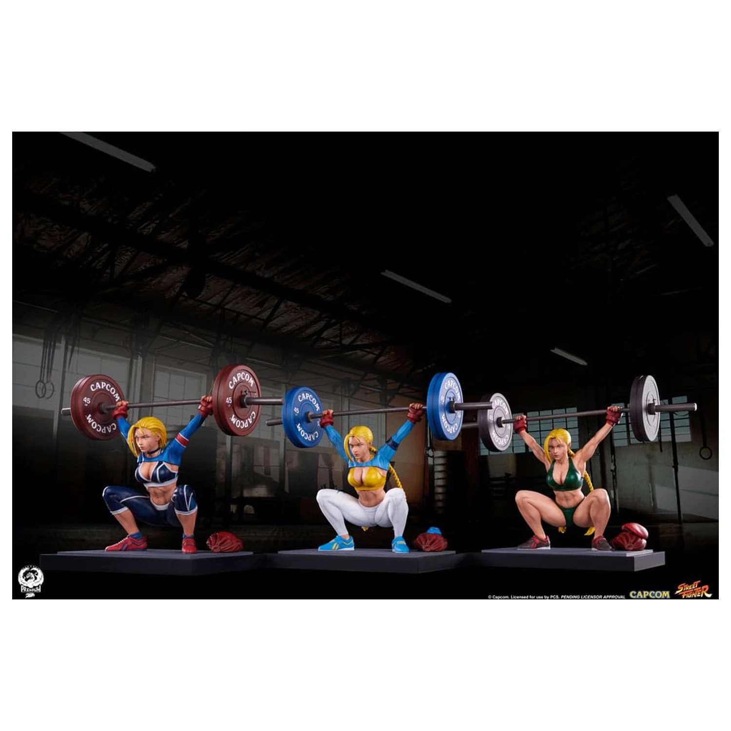 Street Fighter Premier Series Statua 1/4 Cammy: Powerlifting 41 cm zdjęcie produktu