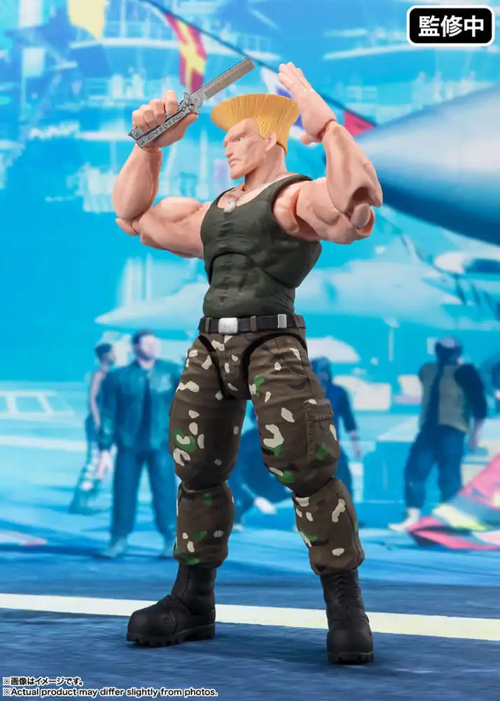 Street Fighter S.H. Figuarts Figurka Akcji Guile -Outfit 2- 16 cm zdjęcie produktu