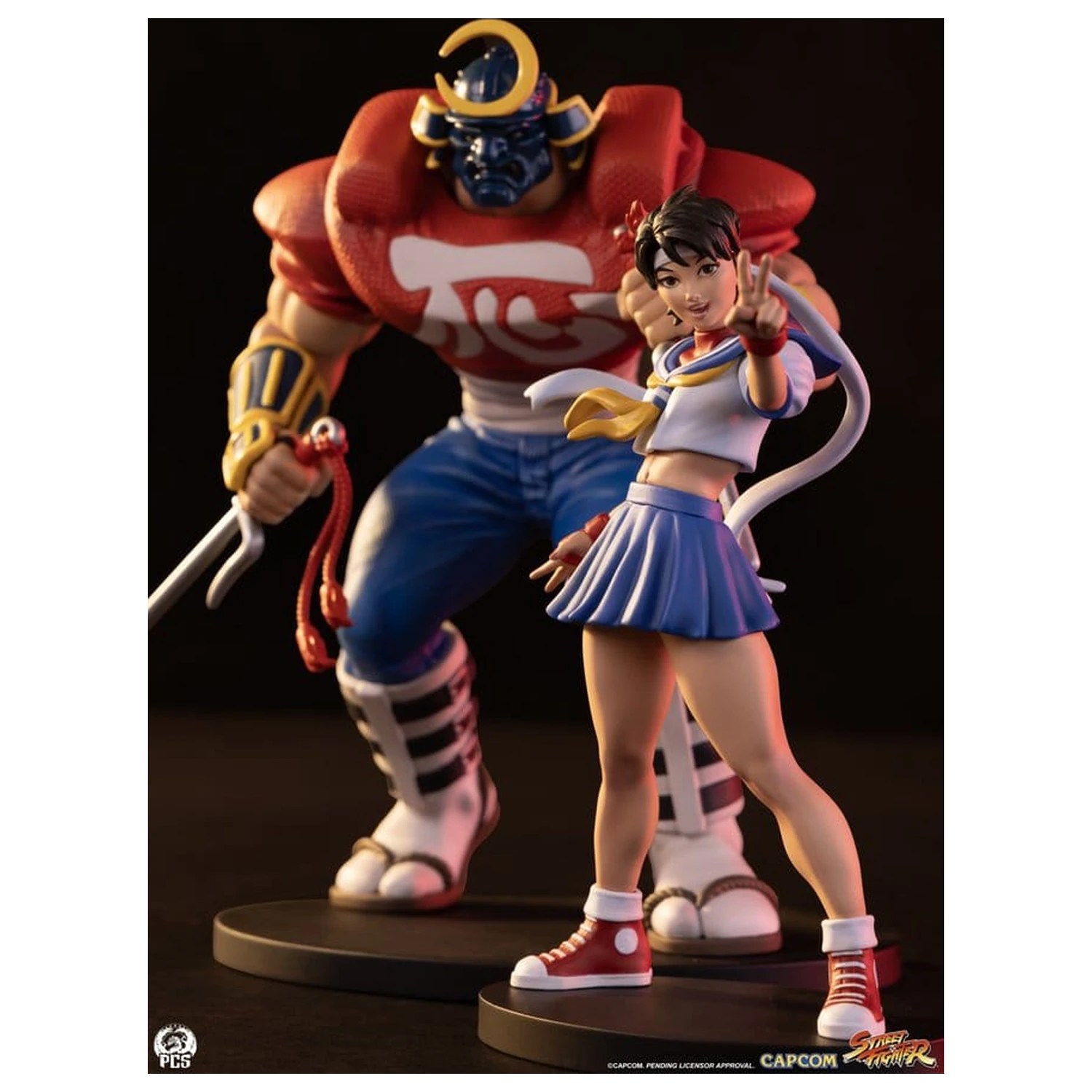 Street Fighter Street Jam Statuetki 1/10 Sakura i Sodom 22 cm zdjęcie produktu