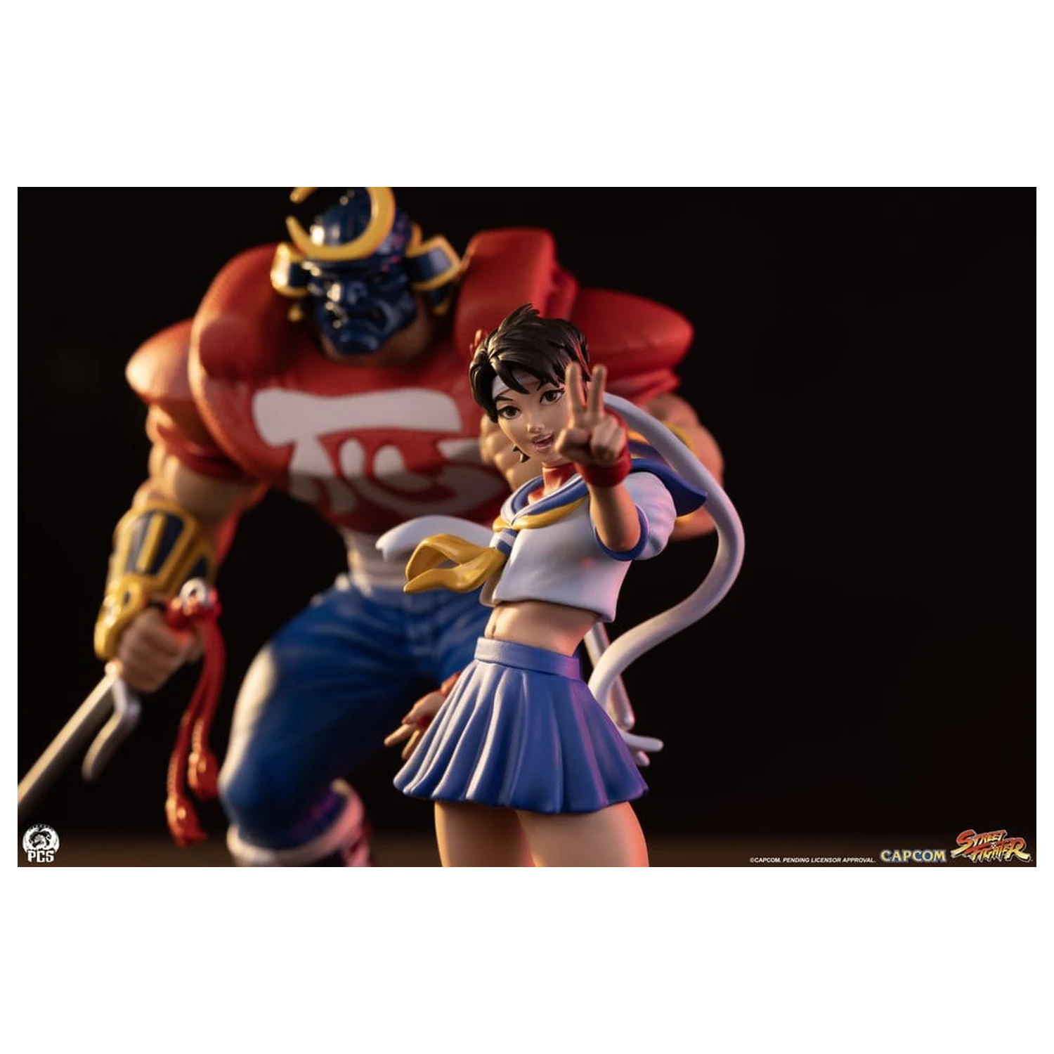 Street Fighter Street Jam Statuetki 1/10 Sakura i Sodom 22 cm zdjęcie produktu