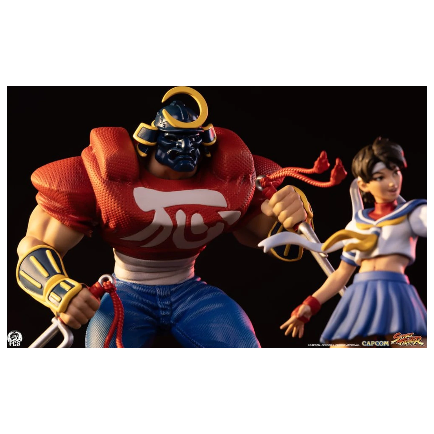 Street Fighter Street Jam Statuetki 1/10 Sakura i Sodom 22 cm zdjęcie produktu