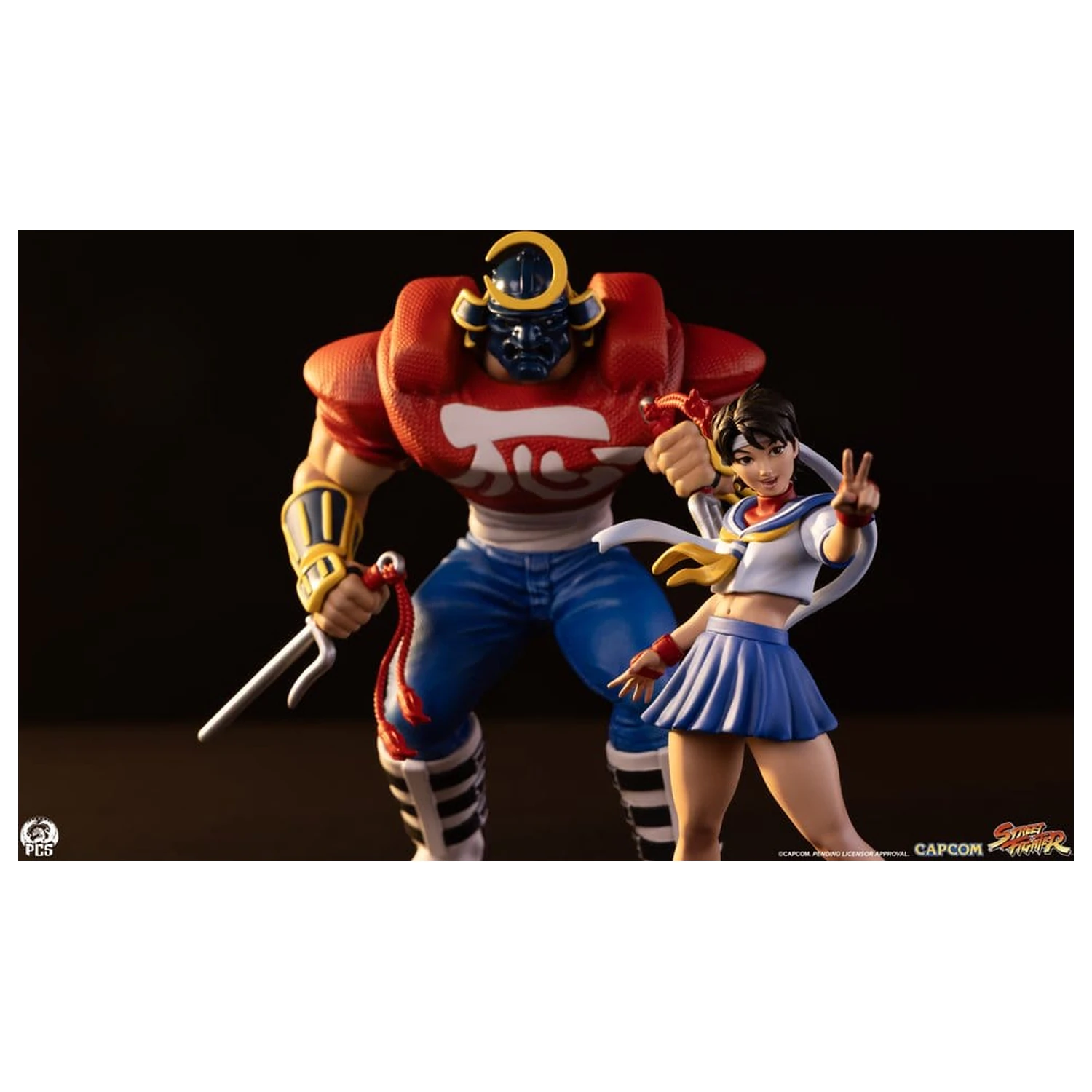 Street Fighter Street Jam Statuetki 1/10 Sakura i Sodom 22 cm zdjęcie produktu