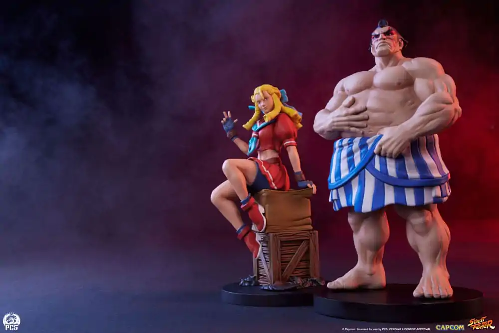 Street Fighter Street Jam Statuen 1/10 Karin & E. Honda Figurki zdjęcie produktu