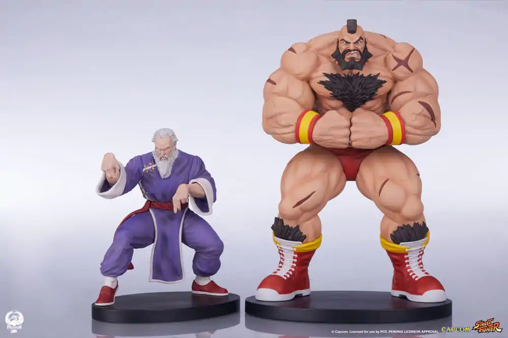 Street Fighter Street Jam Statuetki 1/10 Zangief & Gen Set zdjęcie produktu