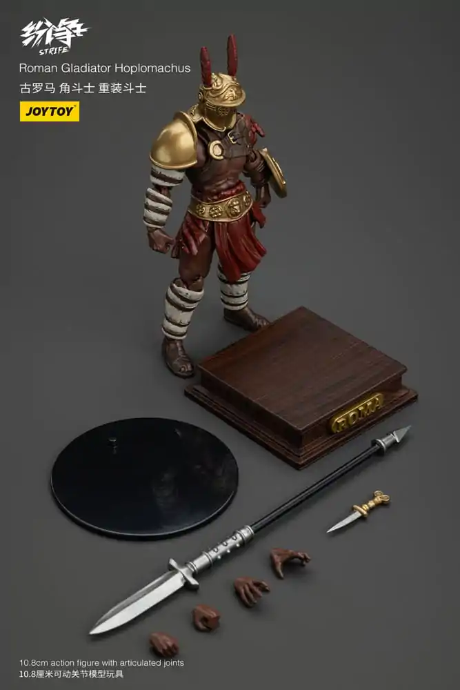 Figurka Akcji Strife 1/18 Gladiator Rzymski Hoplomachus 11 cm zdjęcie produktu