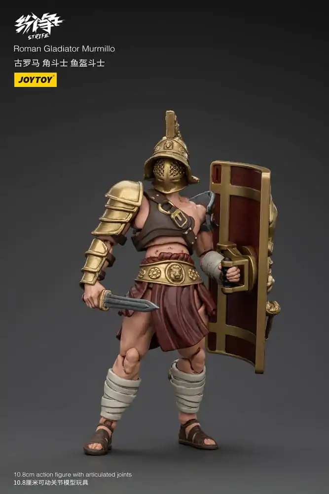 Figurka Akcji Strife 1/18 Gladiator Rzymski Murmillo 11 cm zdjęcie produktu