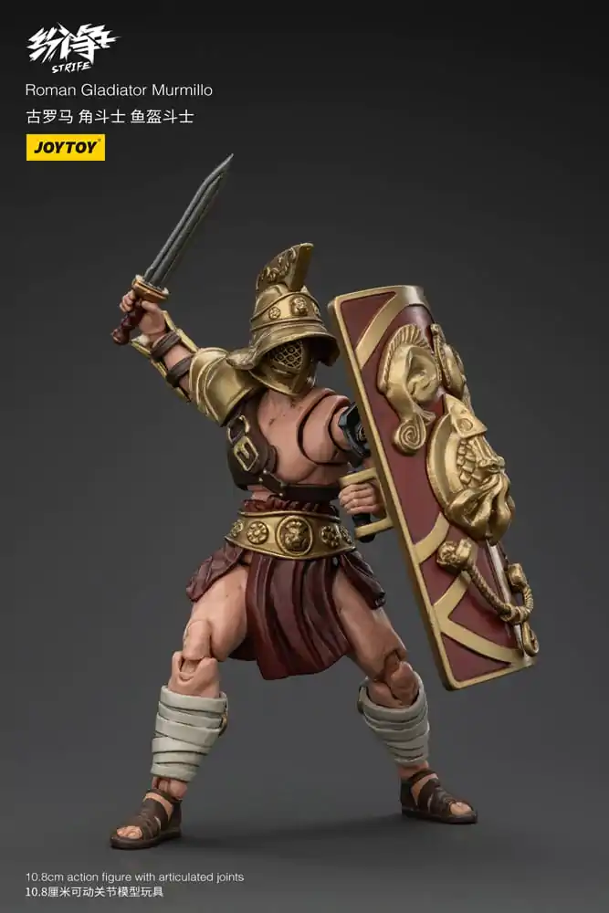 Figurka Akcji Strife 1/18 Gladiator Rzymski Murmillo 11 cm zdjęcie produktu