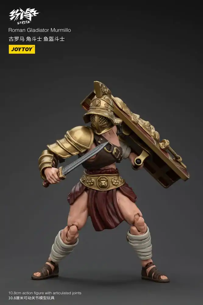 Figurka Akcji Strife 1/18 Gladiator Rzymski Murmillo 11 cm zdjęcie produktu