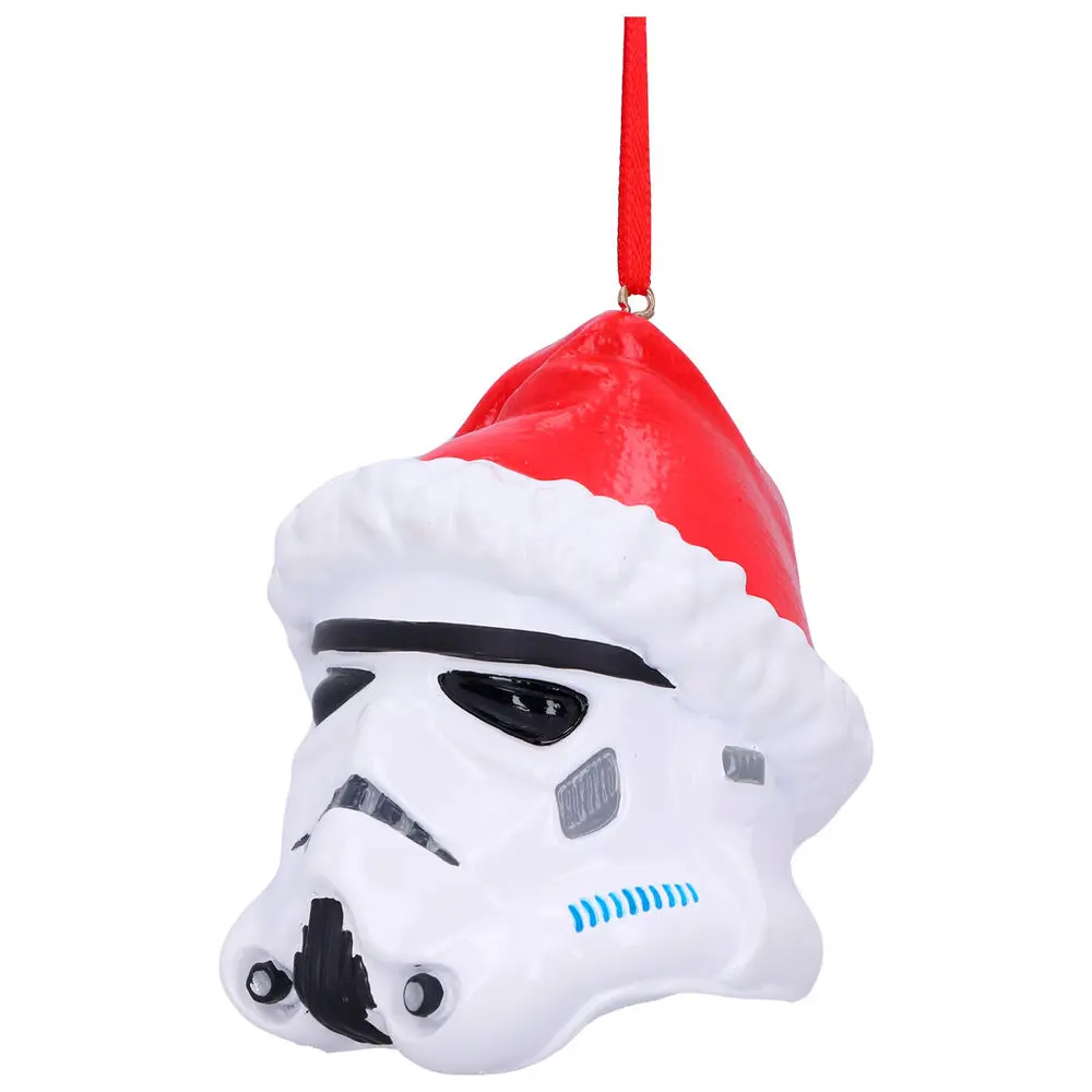 Oryginalny Stormtrooper Wisząca Ozdoba na choinkę Czapka Świętego Mikołaja 8 cm zdjęcie produktu