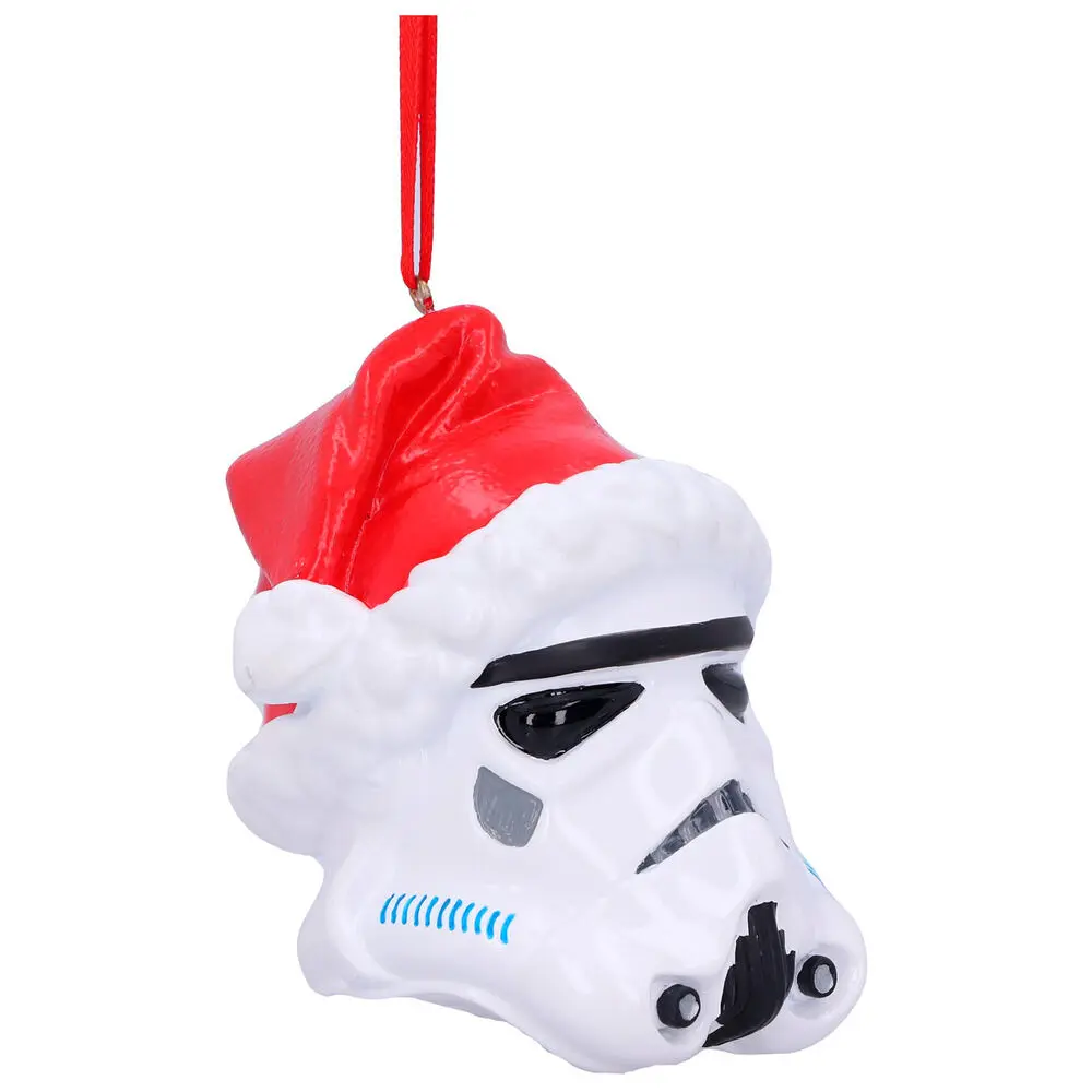 Oryginalny Stormtrooper Wisząca Ozdoba na choinkę Czapka Świętego Mikołaja 8 cm zdjęcie produktu