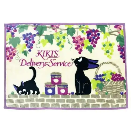 Studio Ghibli Koc polarowy Kiki's Delivery Service Jiji Grappes 70 x 100 cm zdjęcie produktu