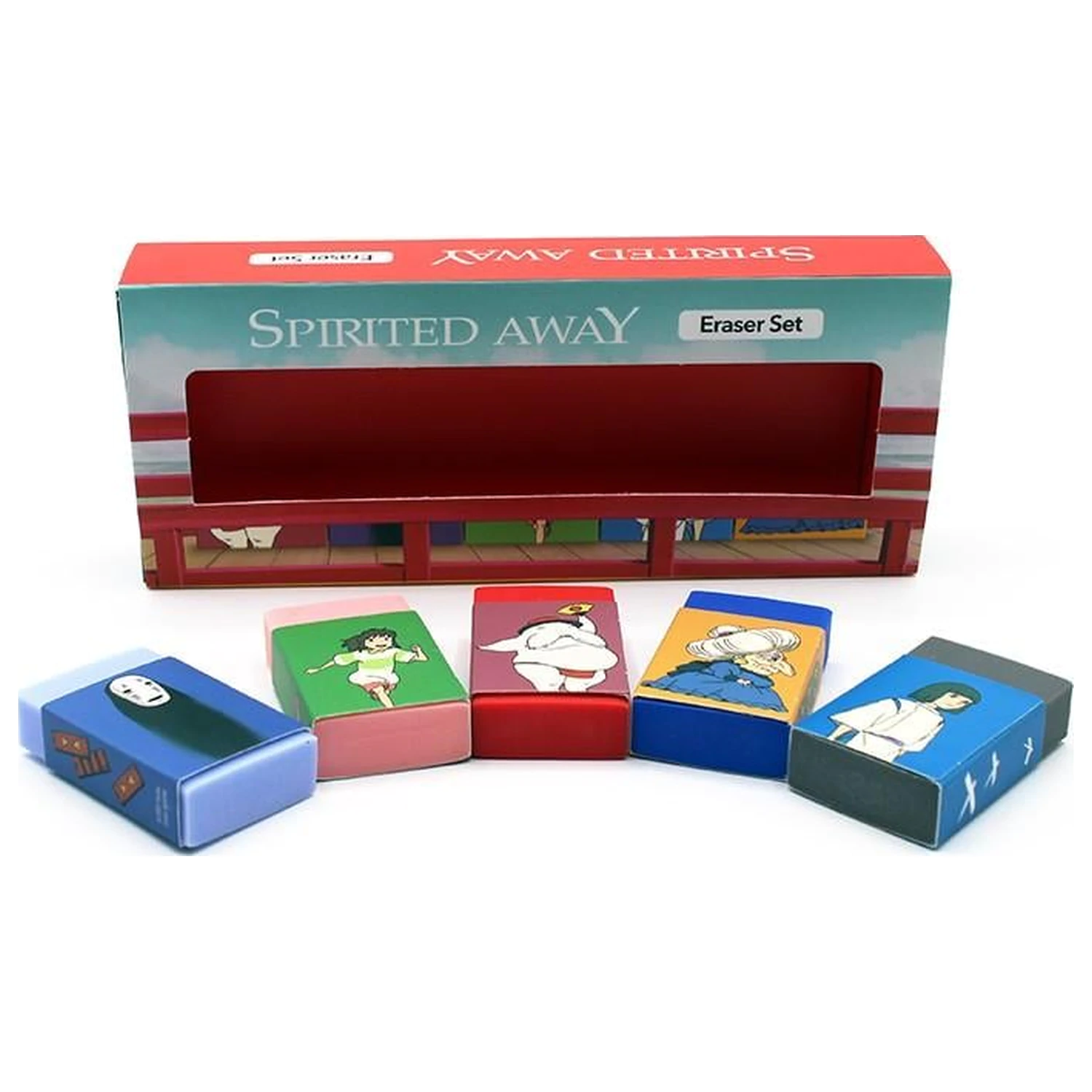 STUDIO GHIBLI Spirited Away Zestaw Gumek Do Ścierania zdjęcie produktu