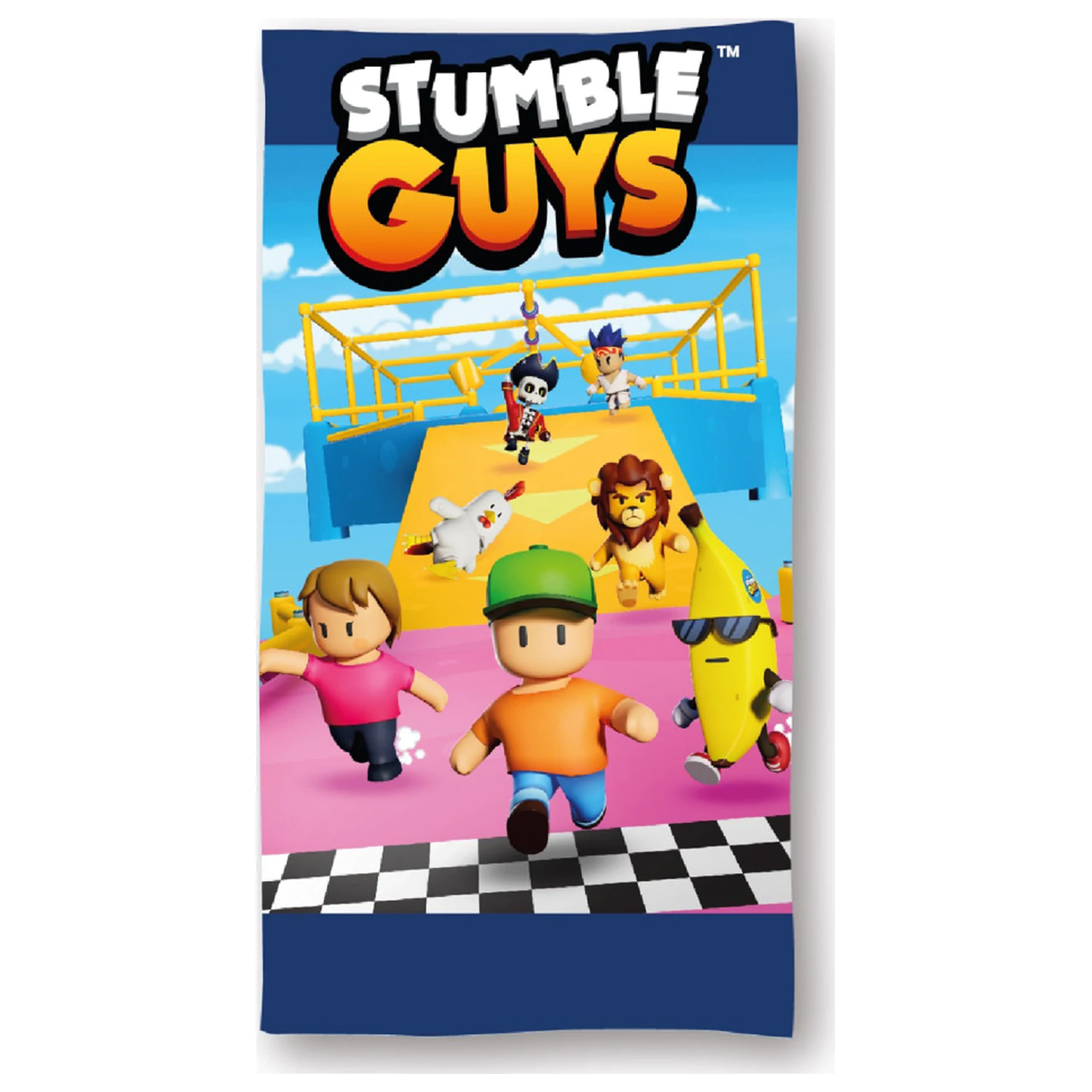 Ręcznik Stumble Guys Game World 70x140cm zdjęcie produktu