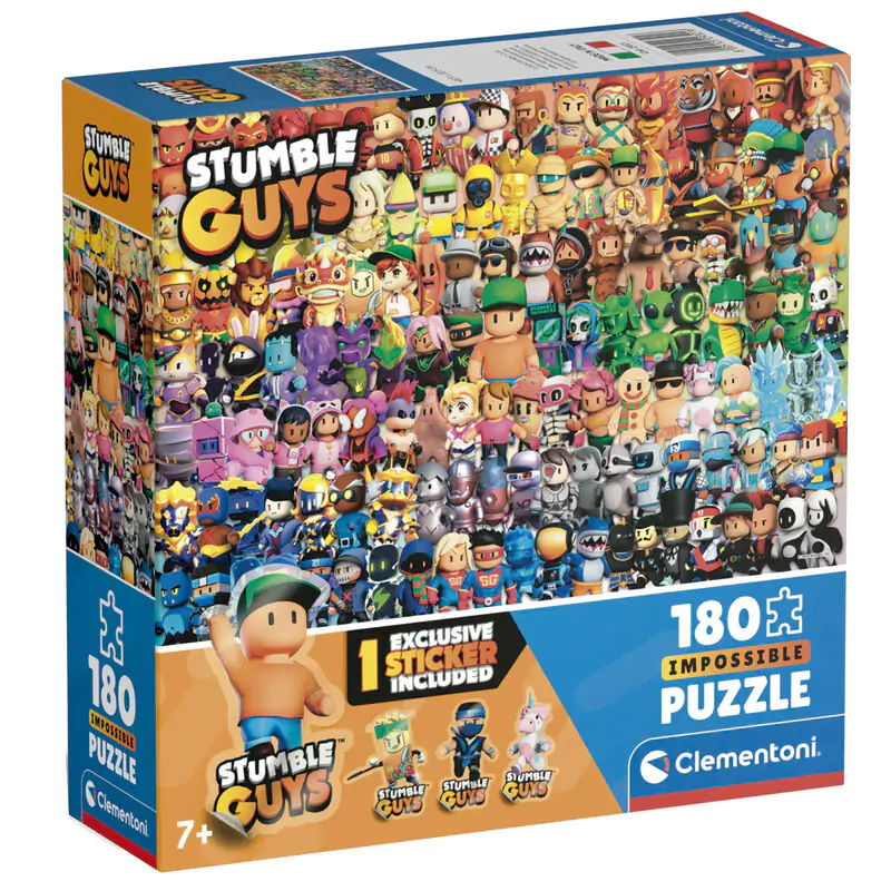 Stumble Guys niemożliwe puzzle 180szt zdjęcie produktu