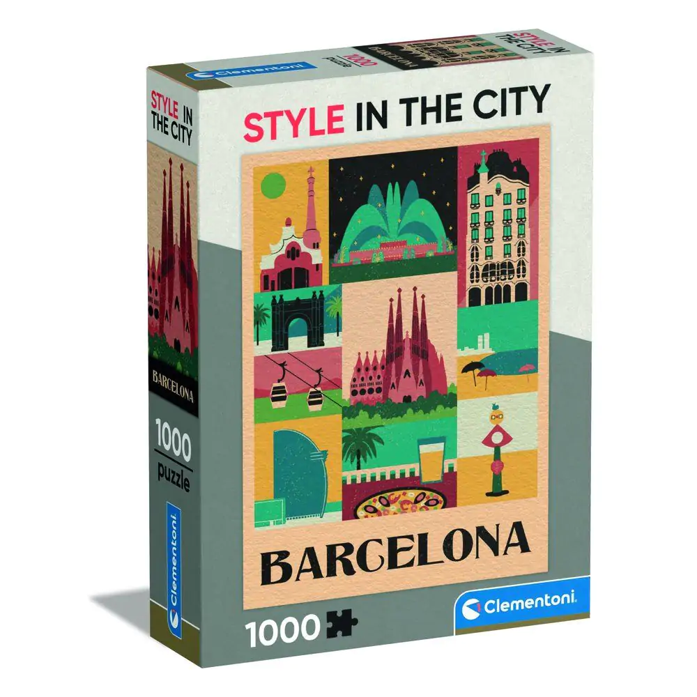 Puzzle Style in the City Barcelona 1000 elementów zdjęcie produktu