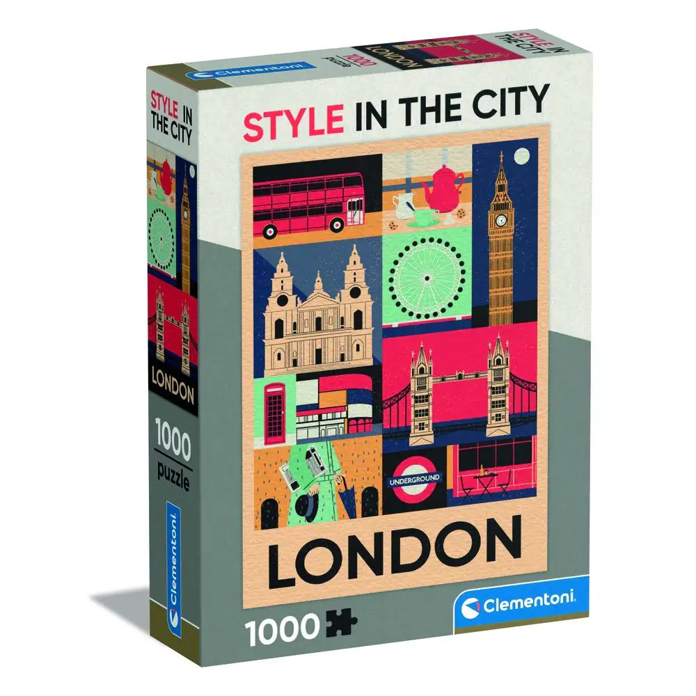 Puzzle Style in the City London 1000 elementów zdjęcie produktu