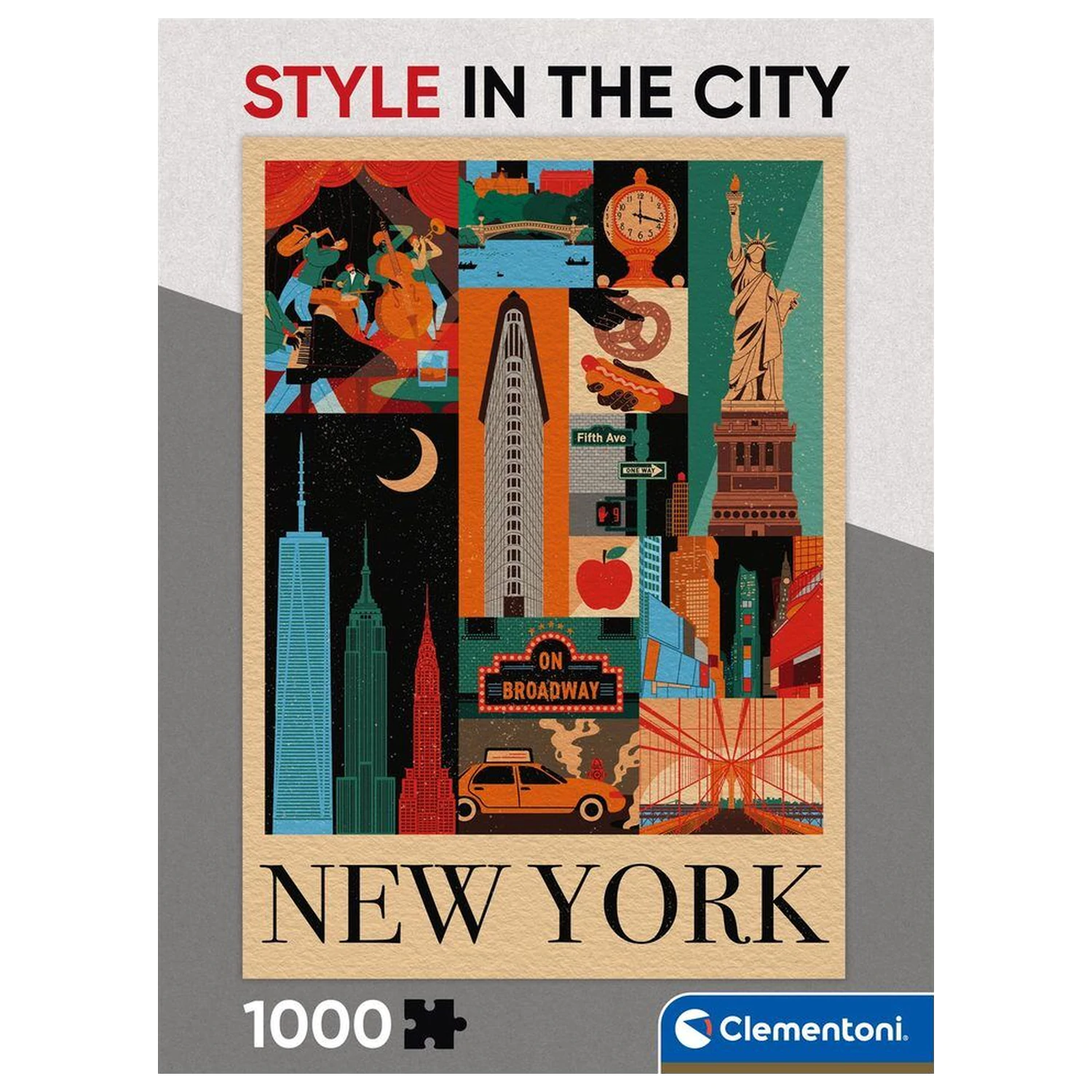 Style In The City New York puzzle 1000 elementów zdjęcie produktu
