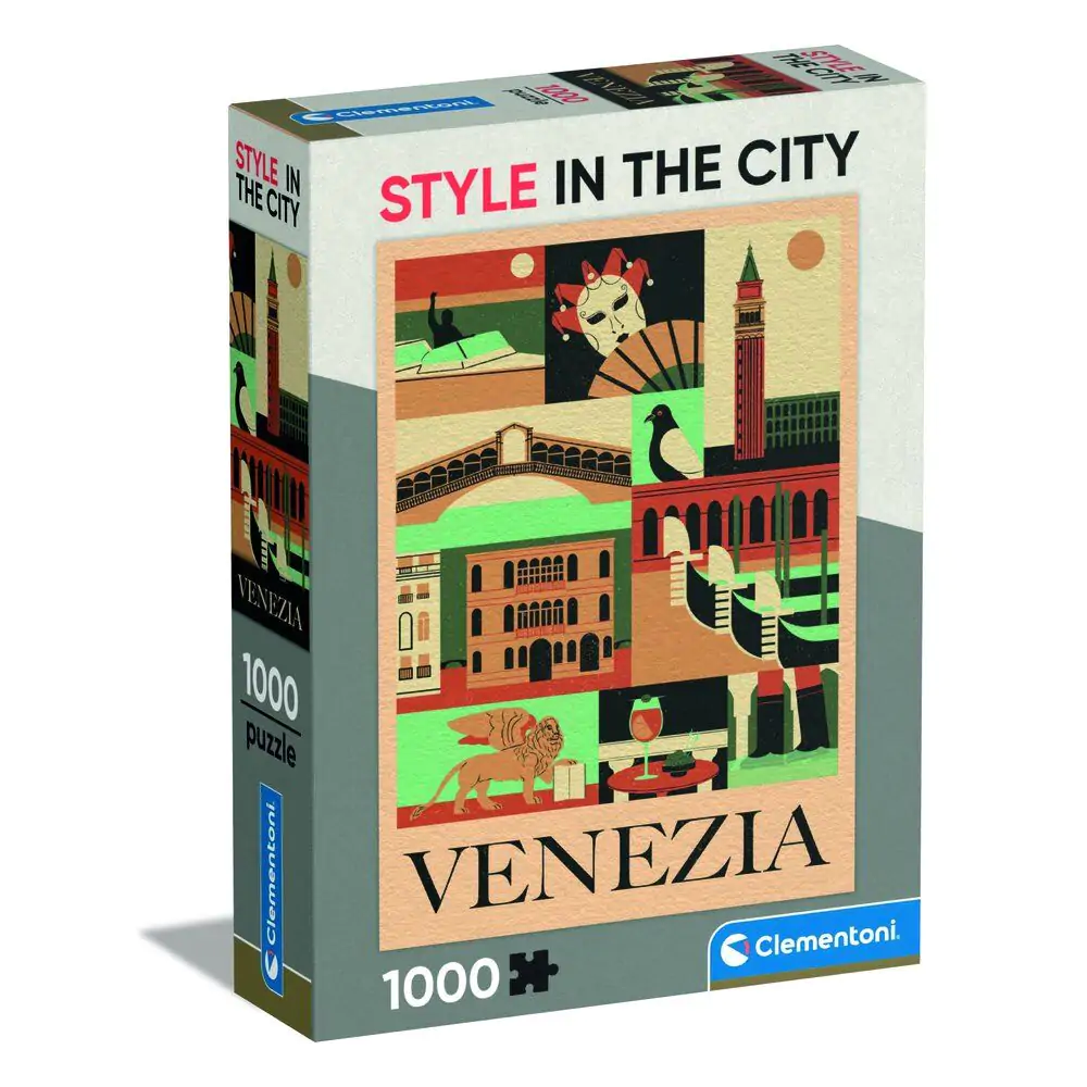 Puzzle Style in the City Venezia 1000 elementów zdjęcie produktu