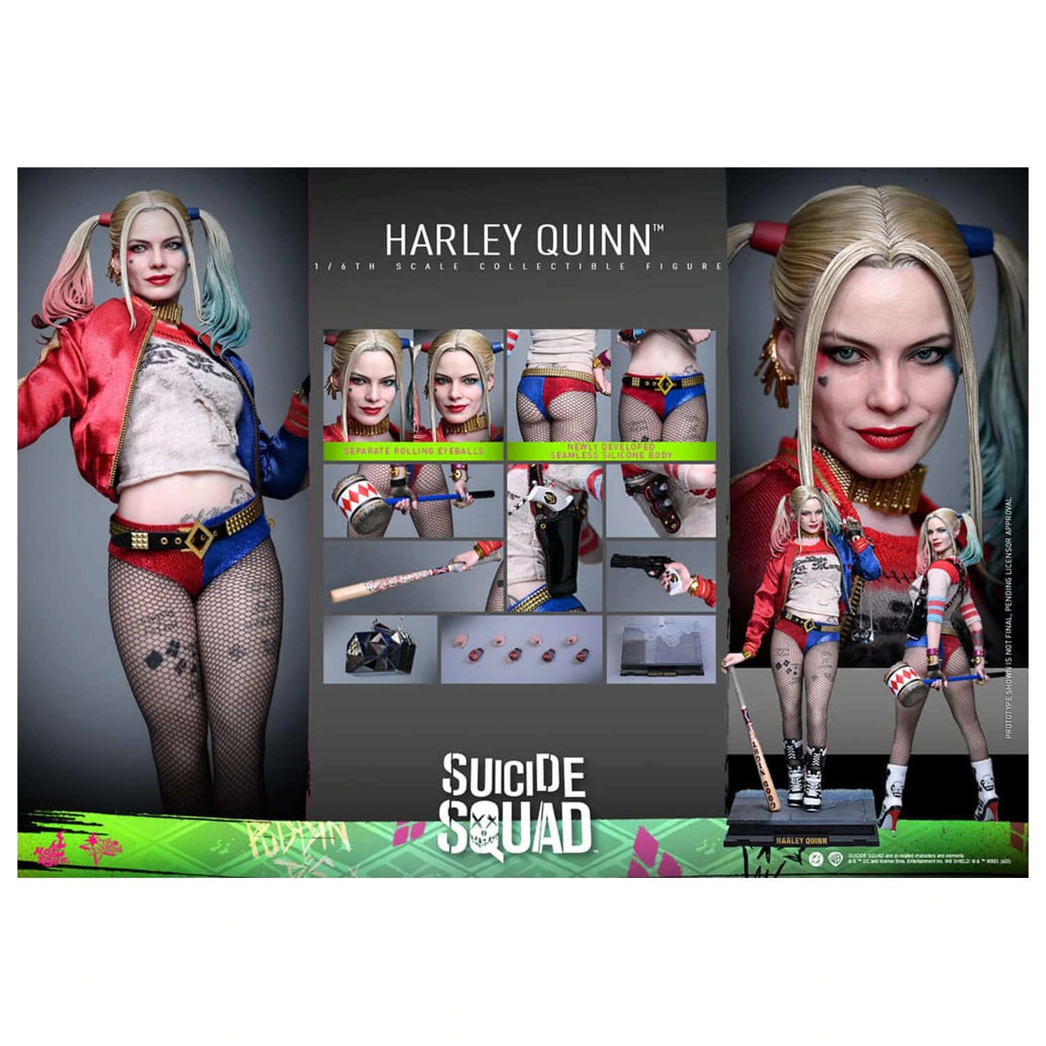 Figurka Suicide Squad Movie Masterpiece Action Figure 1/6 Harley Quinn 29 cm zdjęcie produktu