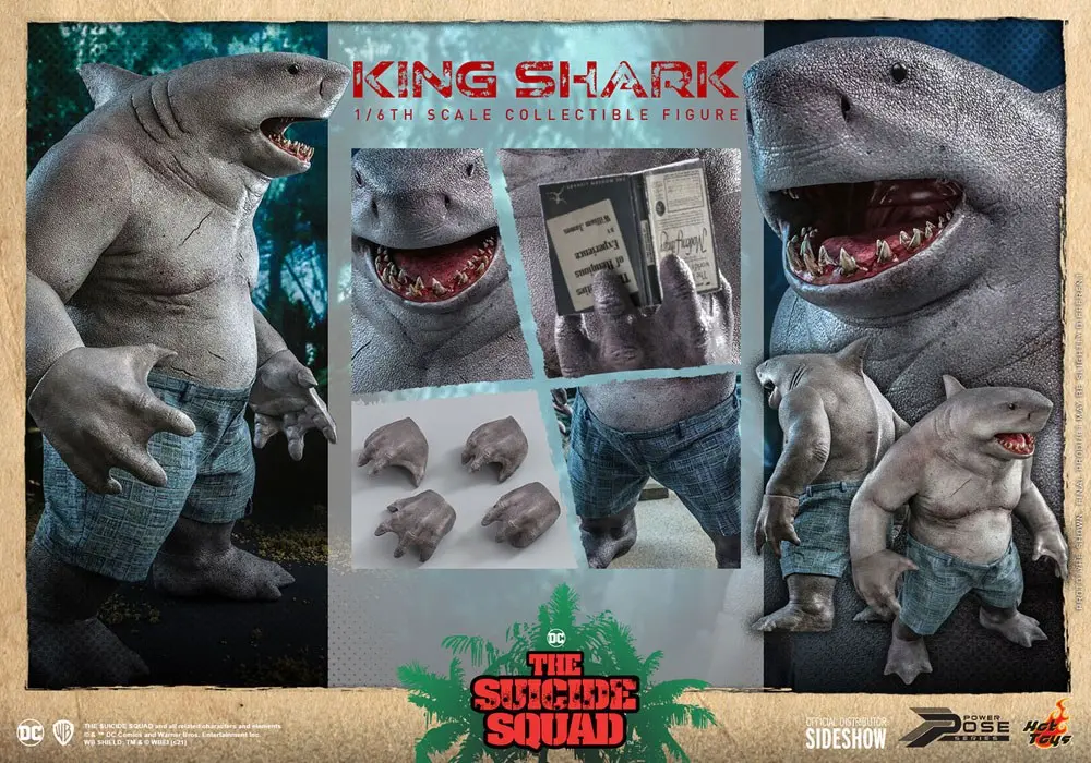 Suicide Squad Movie Masterpiece Figurka Akcji 1/6 King Shark 35 cm zdjęcie produktu