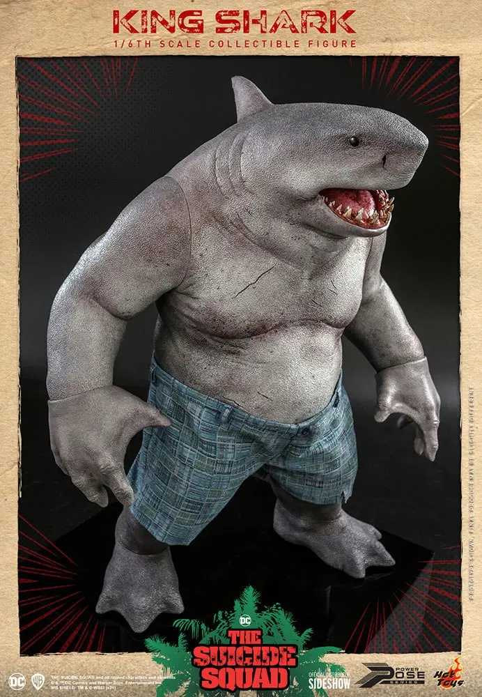 Suicide Squad Movie Masterpiece Figurka Akcji 1/6 King Shark 35 cm zdjęcie produktu