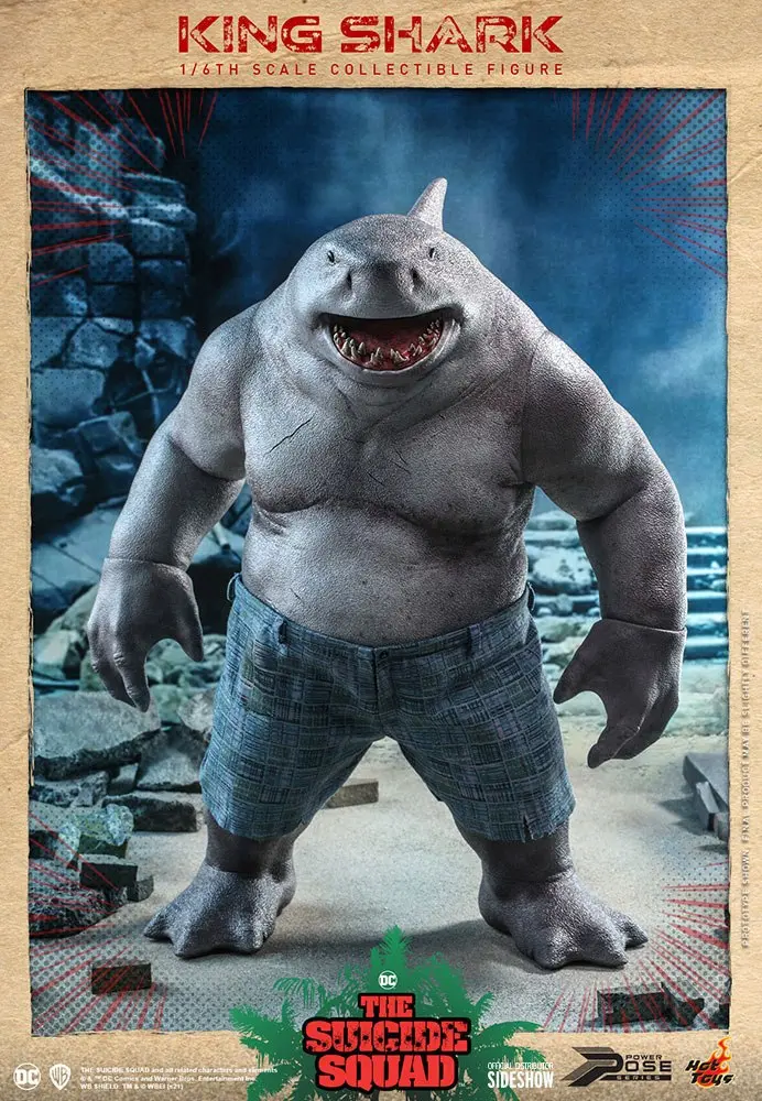 Suicide Squad Movie Masterpiece Figurka Akcji 1/6 King Shark 35 cm zdjęcie produktu