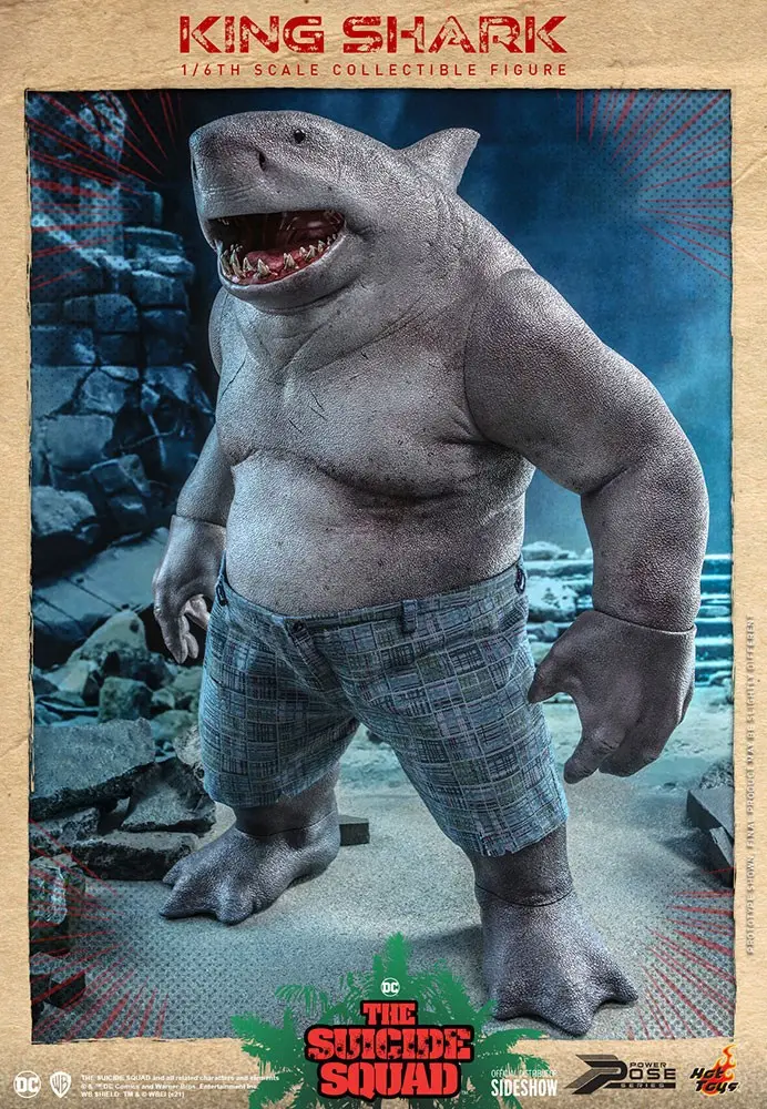 Suicide Squad Movie Masterpiece Figurka Akcji 1/6 King Shark 35 cm zdjęcie produktu