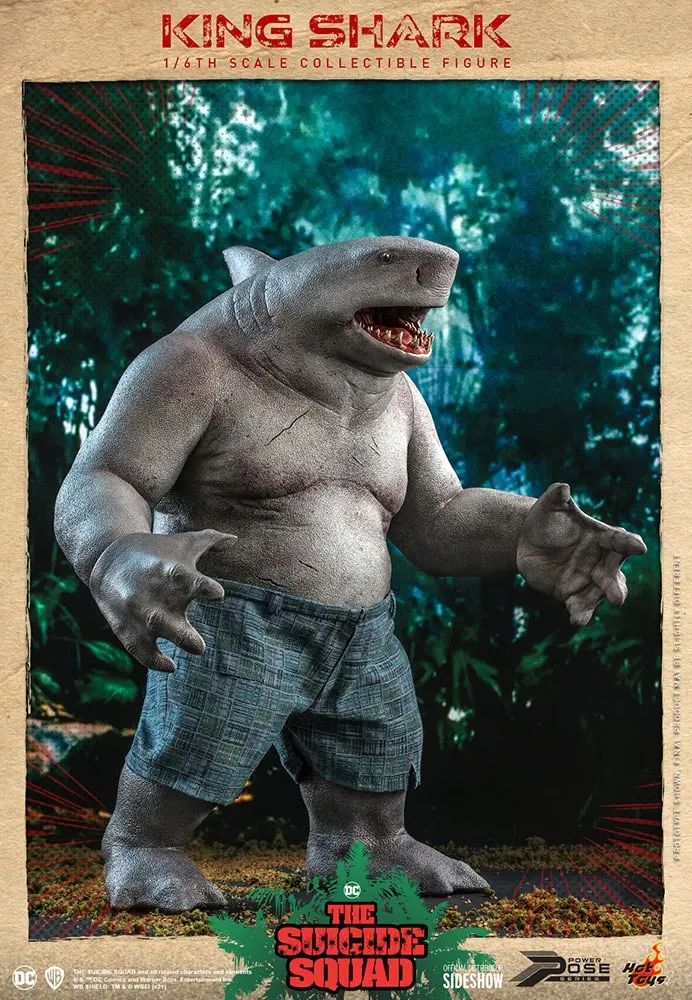 Suicide Squad Movie Masterpiece Figurka Akcji 1/6 King Shark 35 cm zdjęcie produktu