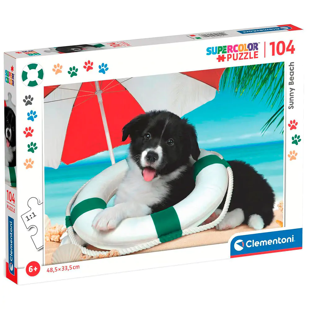Sunny Beach super puzzle 104 elementy zdjęcie produktu