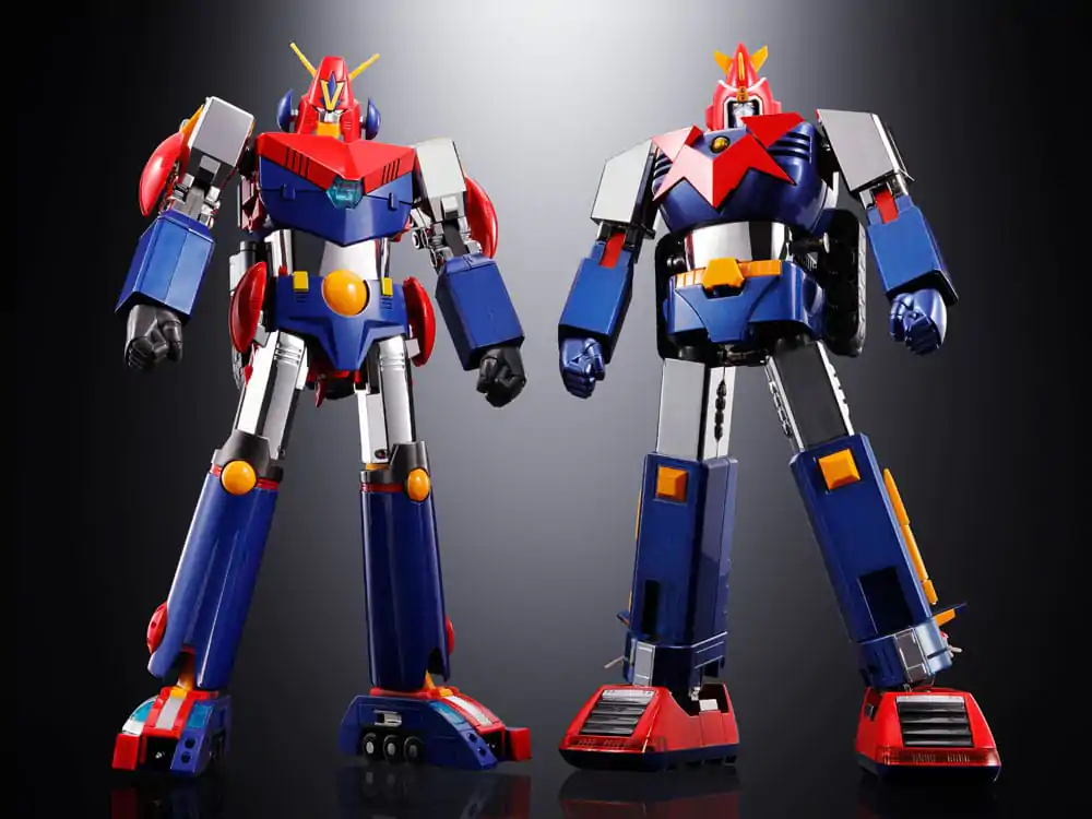 Super Elektromagnetyczna Maszyna Voltes V Soul of Chogokin Figurka Akcji z Odlewu GX31-SP Com-Battler V Chogokin 50th Anniversary Ver. 25 cm zdjęcie produktu