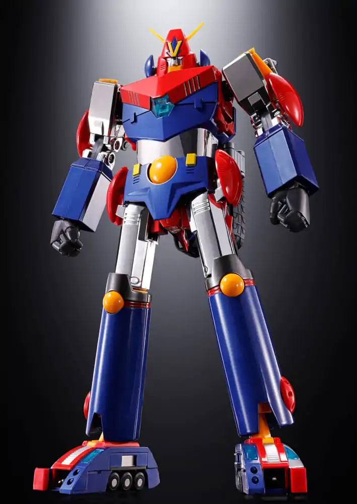 Super Elektromagnetyczna Maszyna Voltes V Soul of Chogokin Figurka Akcji z Odlewu GX31-SP Com-Battler V Chogokin 50th Anniversary Ver. 25 cm zdjęcie produktu