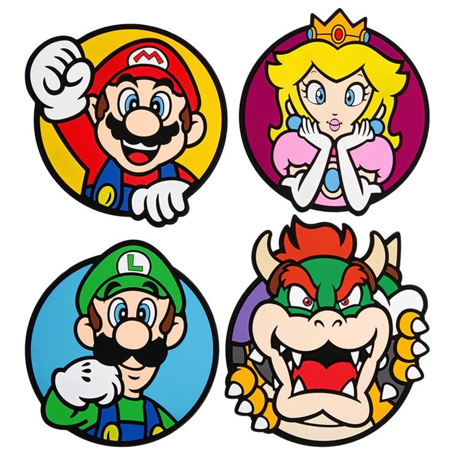 Super Mario Podkładki Pod Kubki, 4 sztuki zdjęcie produktu