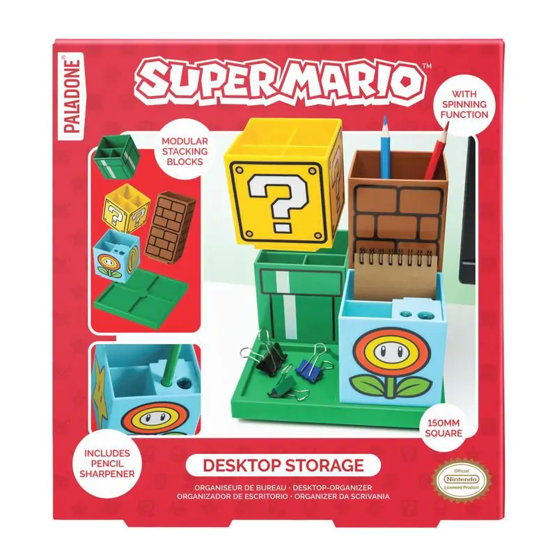 Organiser na biurko Super Mario - Bloki zdjęcie produktu