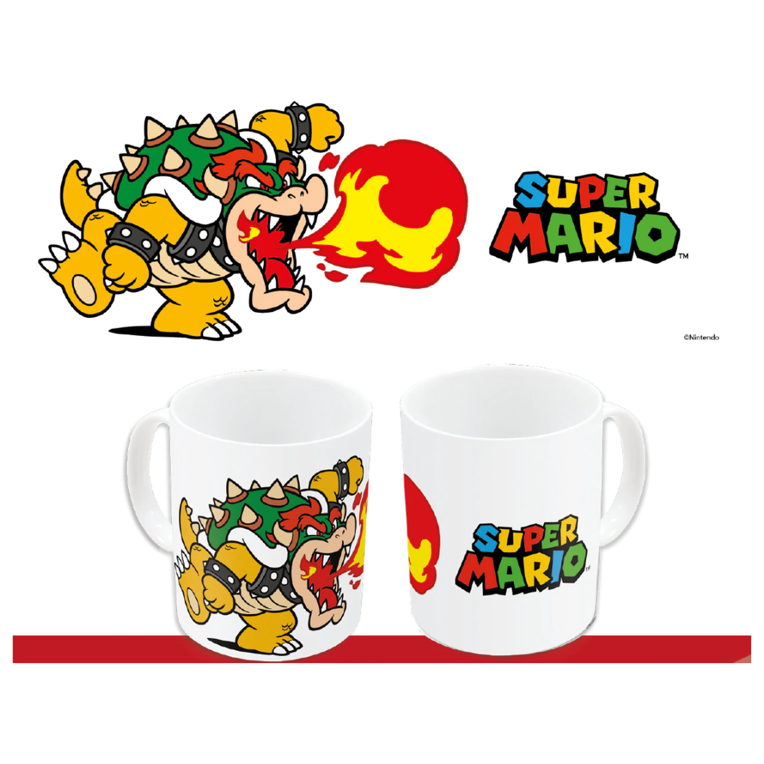 SUPER MARIO Bowser Ceramiczny Kubek zdjęcie produktu