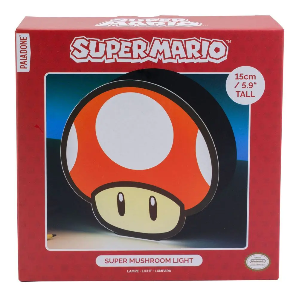 Lampka Super Mario Box Grzyb Super 15 cm zdjęcie produktu