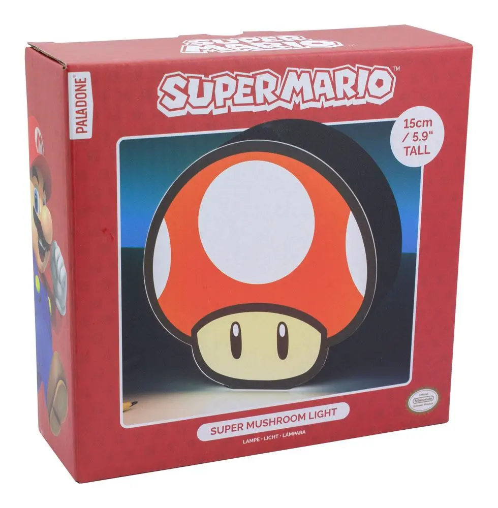 Lampka Super Mario Box Grzyb Super 15 cm zdjęcie produktu