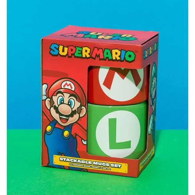 Super Mario Bros Zestaw 2 kubków zdjęcie produktu