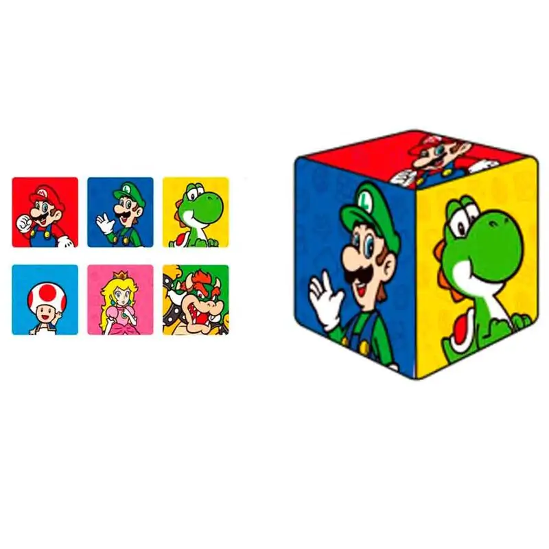 Super Mario Bros 3D poduszka kostka zdjęcie produktu