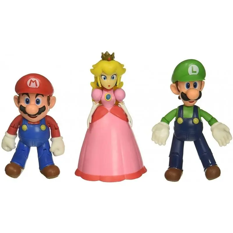 Super Mario Bros zestaw 3 figurek 10cm zdjęcie produktu