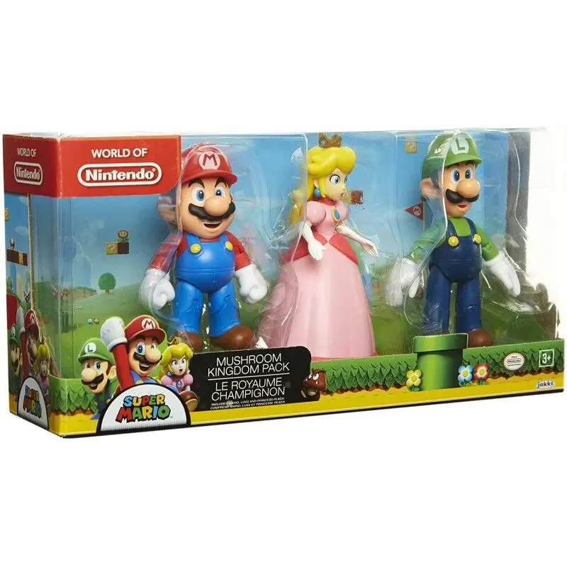 Super Mario Bros zestaw 3 figurek 10cm zdjęcie produktu