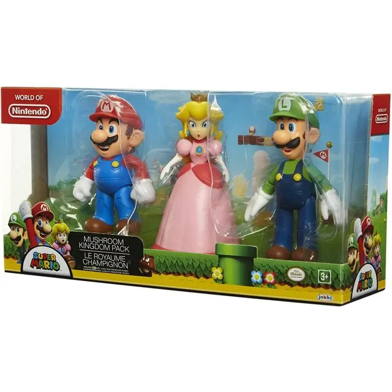 Super Mario Bros zestaw 3 figurek 10cm zdjęcie produktu