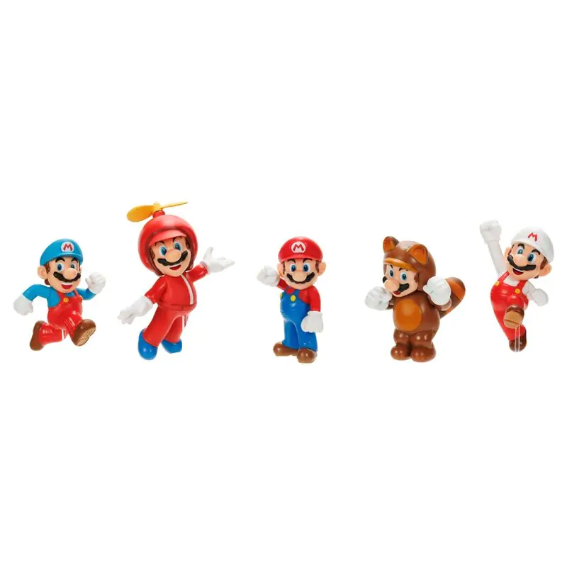 Super Mario Bros blister 5 figurek 6 cm zdjęcie produktu