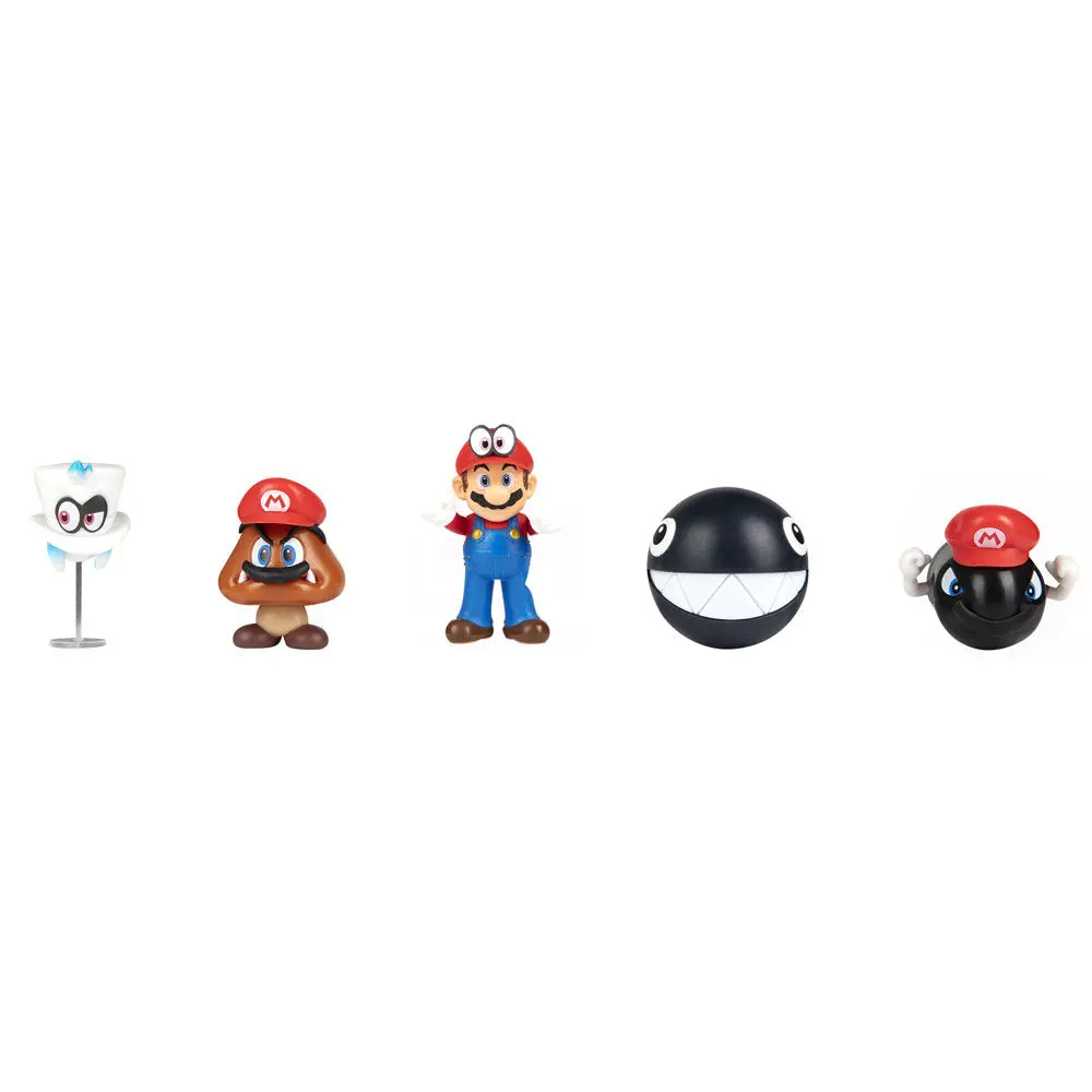 Super Mario Bros zestaw 5 figurek 6,5 cm zdjęcie produktu