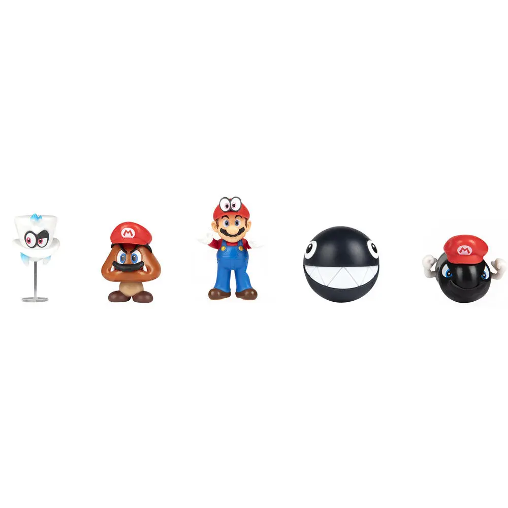 Super Mario Bros zestaw 5 figurek 6,5 cm zdjęcie produktu