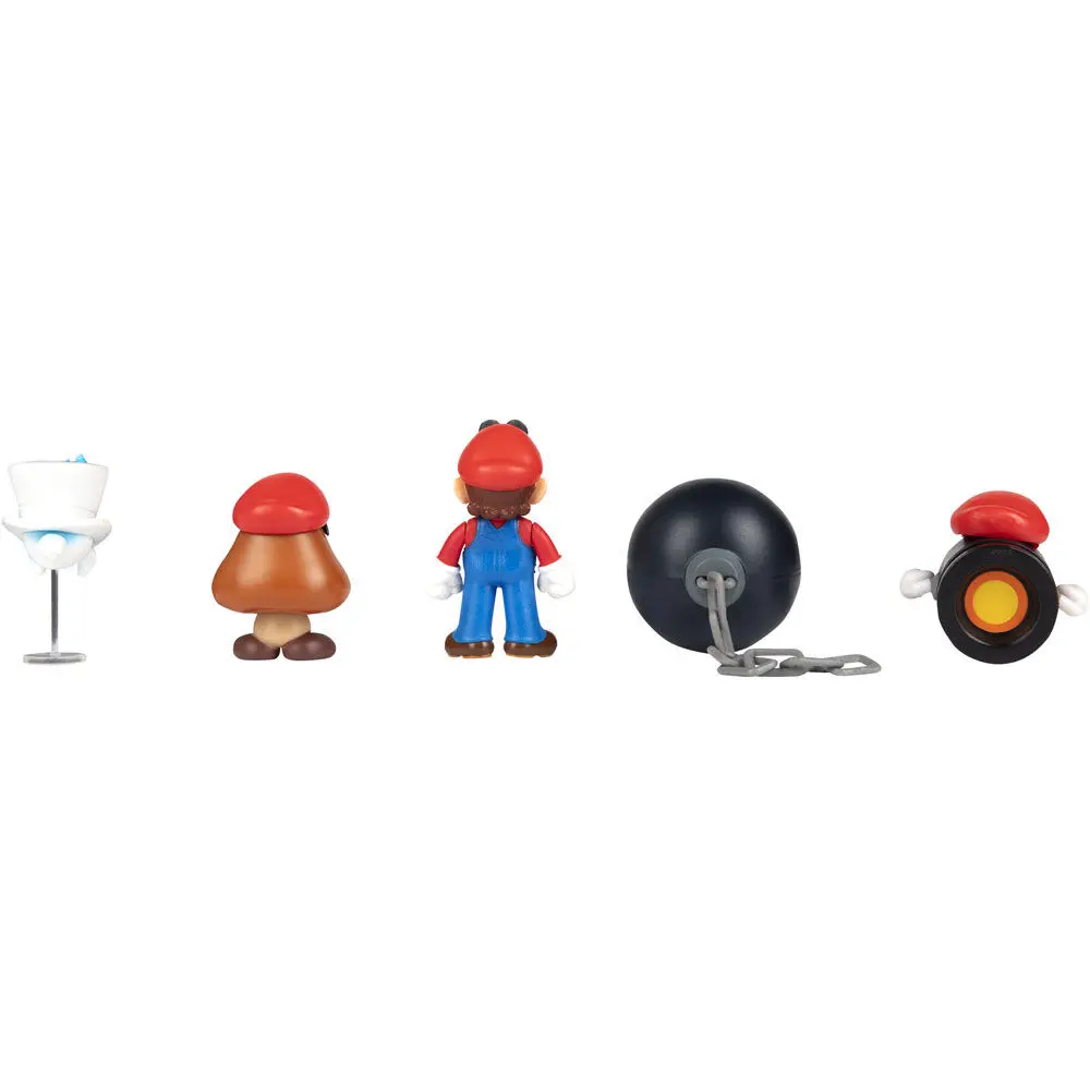 Super Mario Bros zestaw 5 figurek 6,5 cm zdjęcie produktu